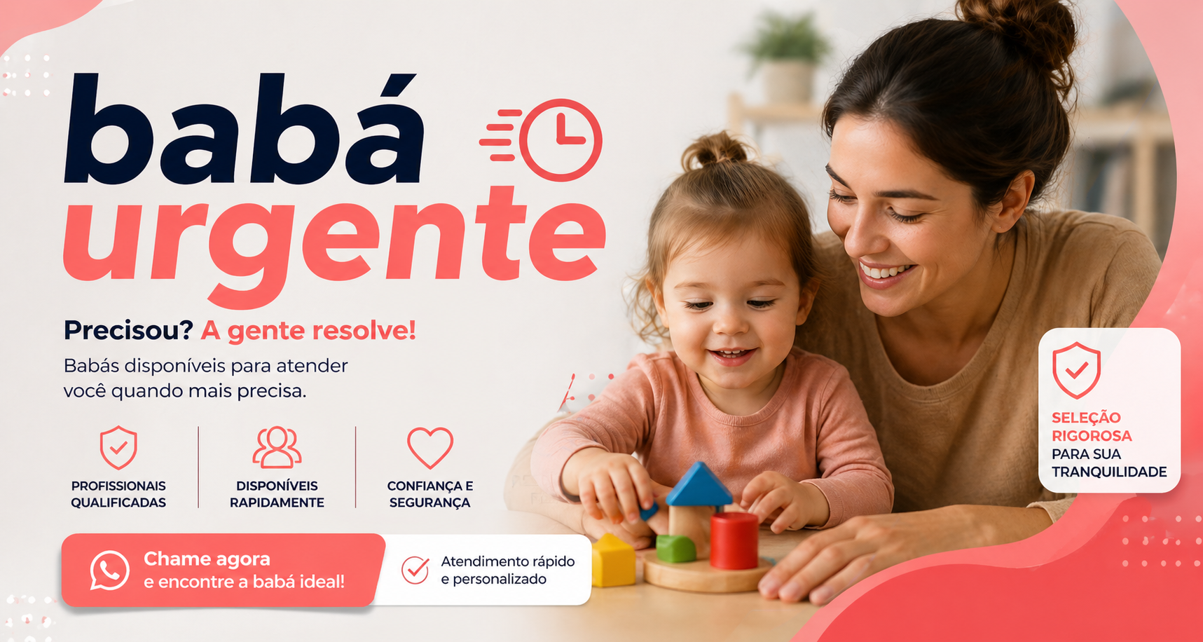 babá urgente