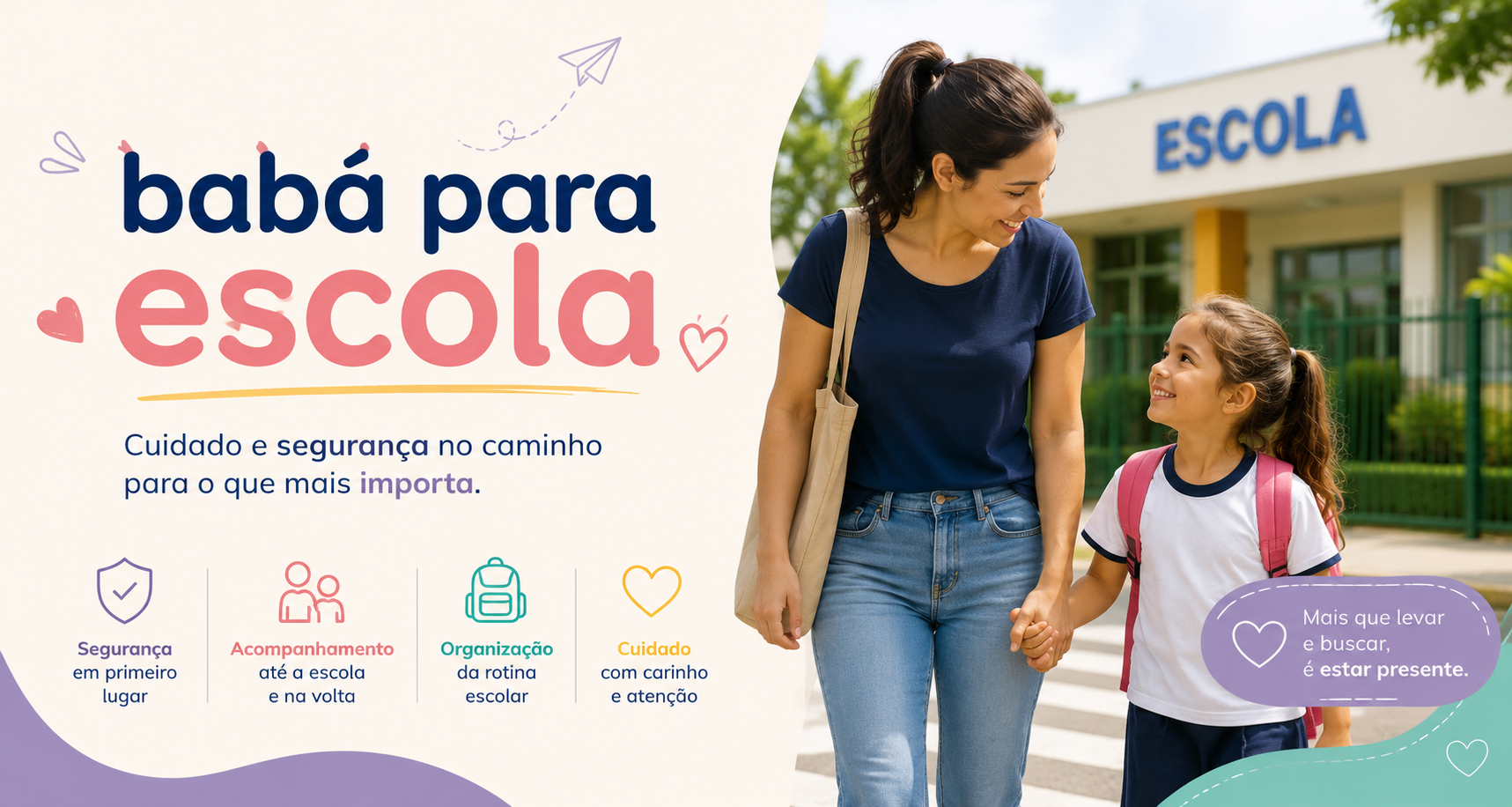 Babá para Escola